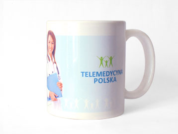 Reklama 99 - kubek Telemedycyna Polska S.A.